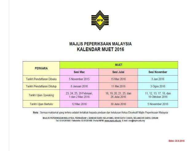 Academic Calendars